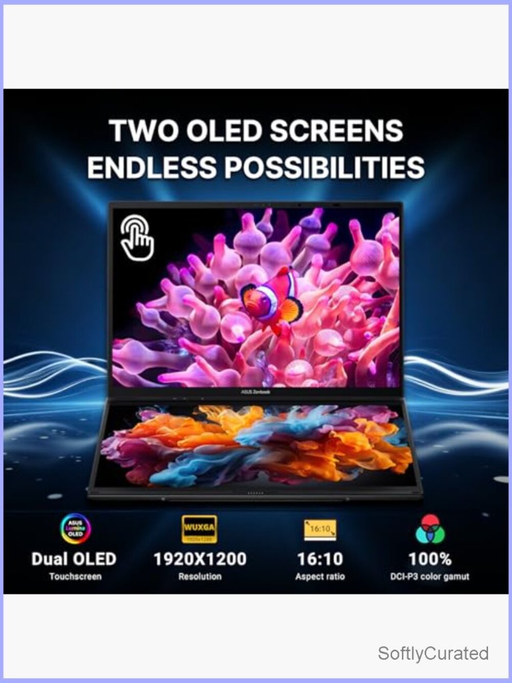 Dual 14" OLED Laptop, Intel Ultra 9, 32GB RAM, 1TB SSD, Windows 11 Pro - Picture 4 of 7